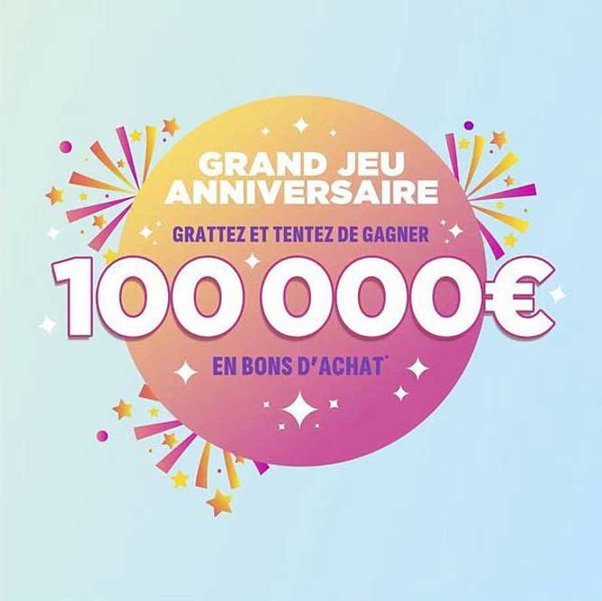 GRAND JEU ANNIVERSAIRE