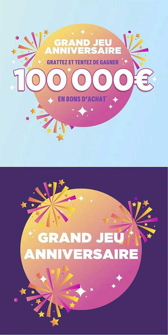 GRAND JEU ANNIVERSAIRE