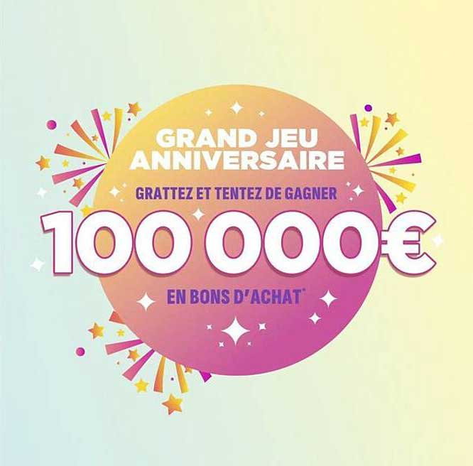 GRAND JEU ANNIVERSAIRE