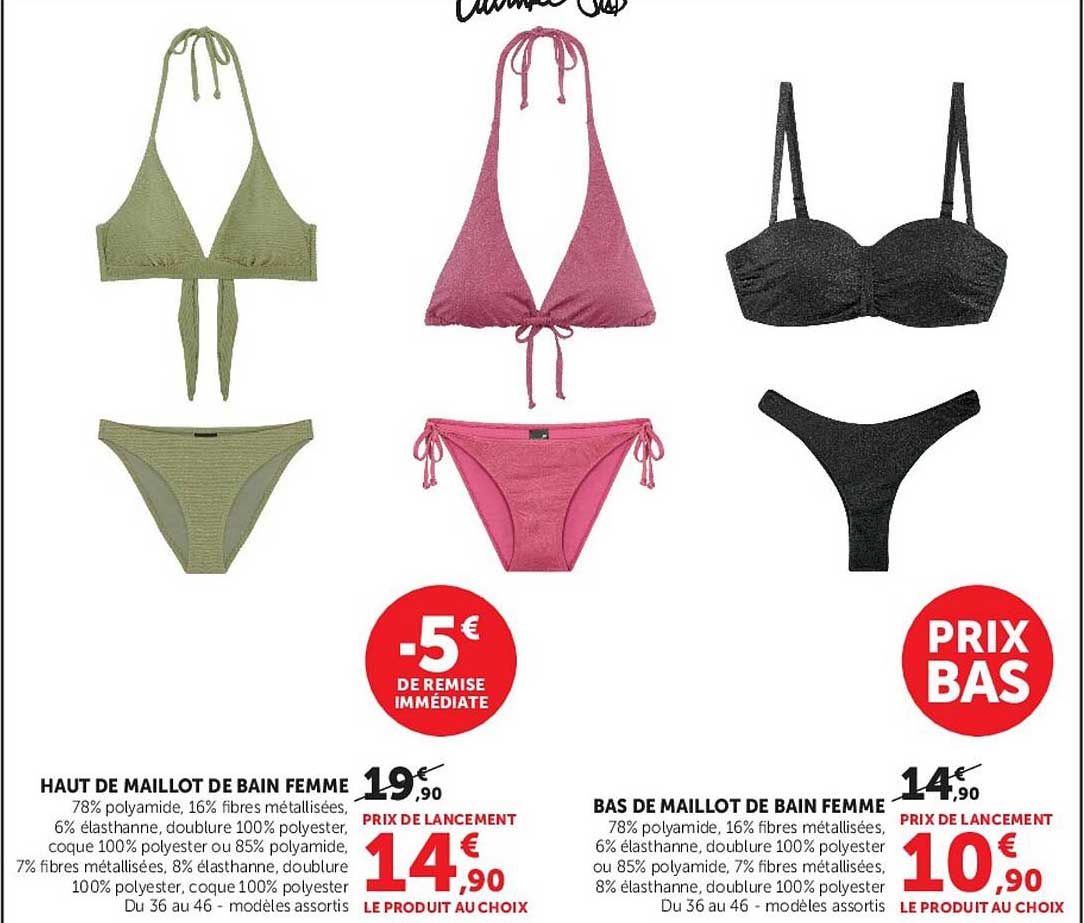 HAUT DE MAILLOT DE BAIN FEMME