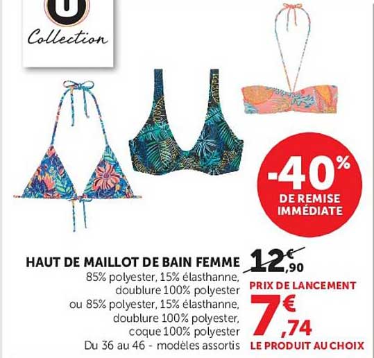 HAUT DE MAILLOT DE BAIN FEMME