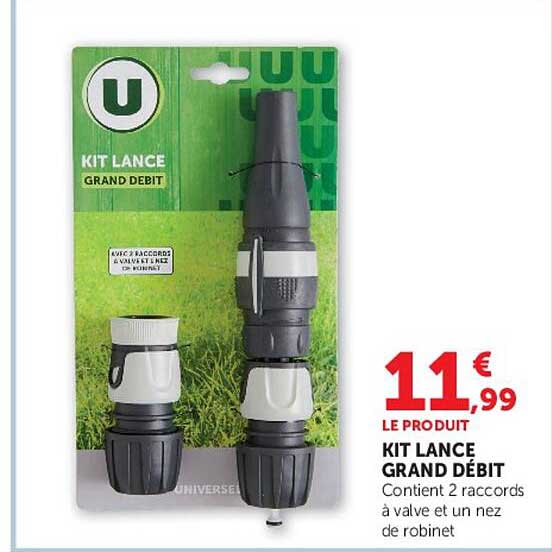 KIT LANCE GRAND DÉBIT
