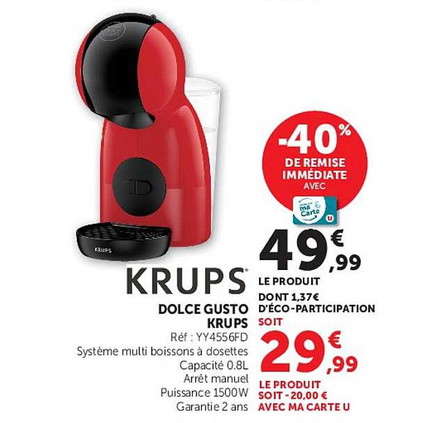 KRUPS DOLCE GUSTO KRUPS