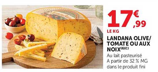 LANDANA OLIVE/TOMATE OU AUX NOIX(6)(C)