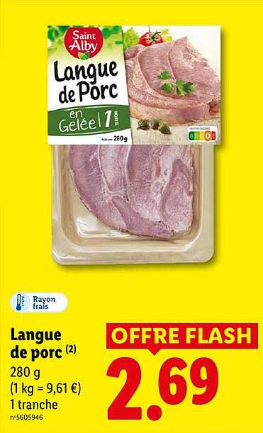 Langue de porc