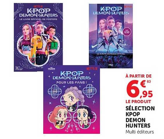 LE PRODUIT SÉLECTION KPOP DEMON HUNTERS