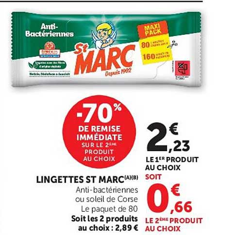 LINGETTES ST MARC(A,B)