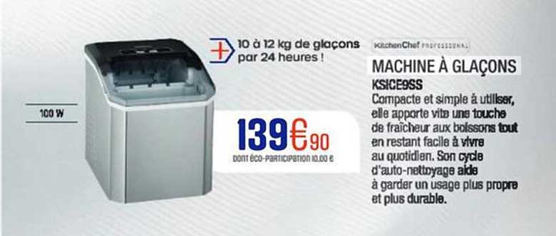 MACHINE À GLAÇONS KSICE9