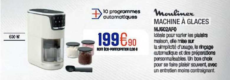 Moulinex MACHINE À GLAÇES MJG602AF0