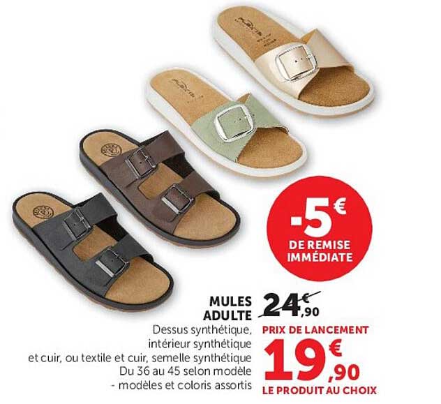 MULES ADULTE