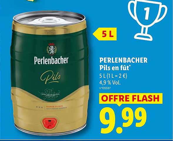 PERLENBACHER Pils en fut*