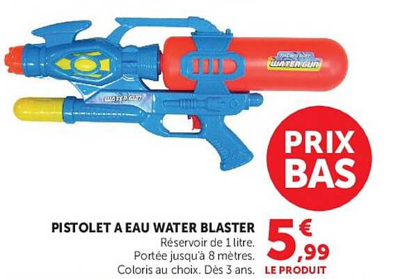 PISTOLET A EAU WATER BLASTER