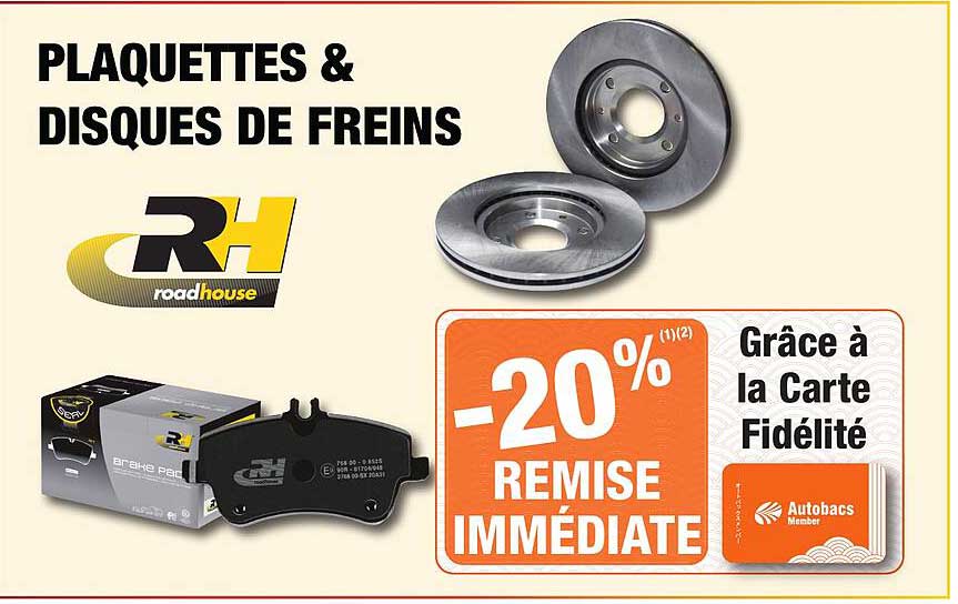 PLAQUETTES & DISQUES DE FREINS