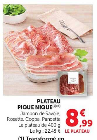 PLATEAU PIQUE NIQUE(2)(B)