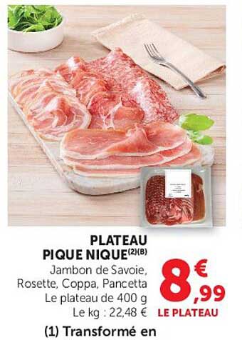PLATEAU PIQUE NIQUE(2)(B)