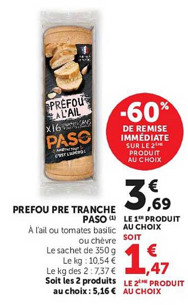 PRÉFOU PRÉ TRANCHÉ PASO