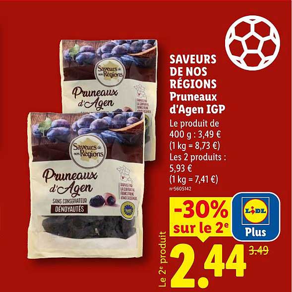 Pruneaux d'Agen IGP