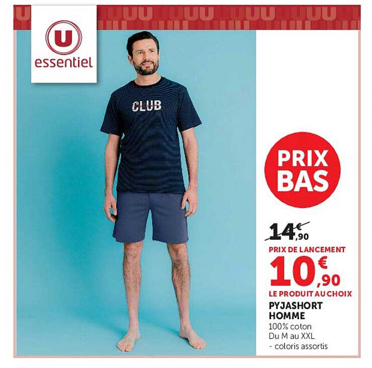 PYJASHORT HOMME