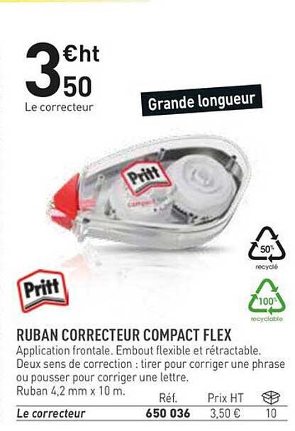 RUBAN CORRECTEUR COMPACT FLEX