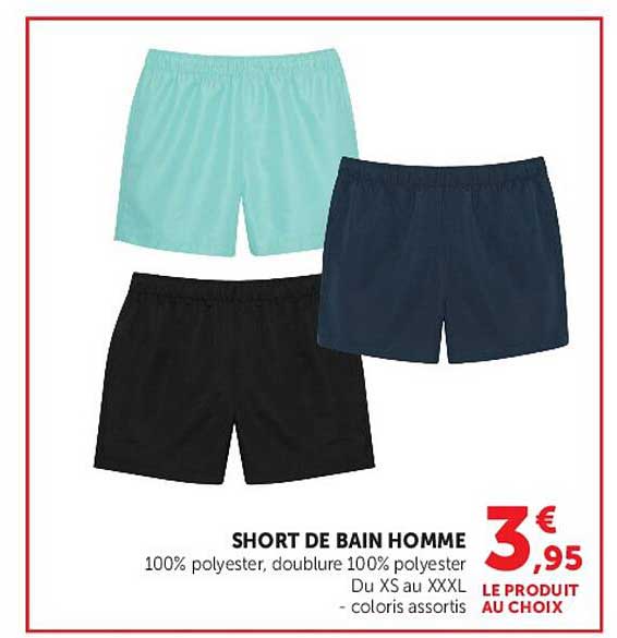 SHORT DE BAIN HOMME