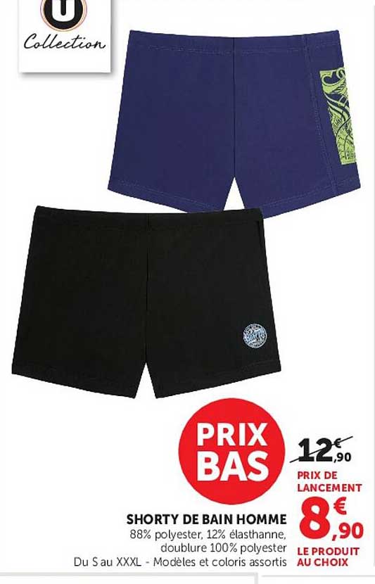 SHORTY DE BAIN HOMME
