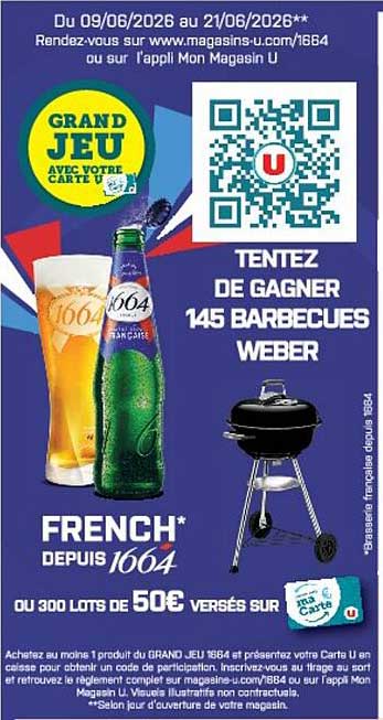 TENTEZ DE GAGNER 145 BARBECUES WEBER