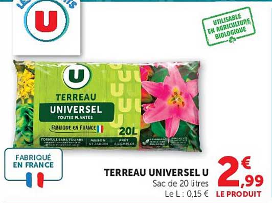 TERREAU UNIVERSEL U