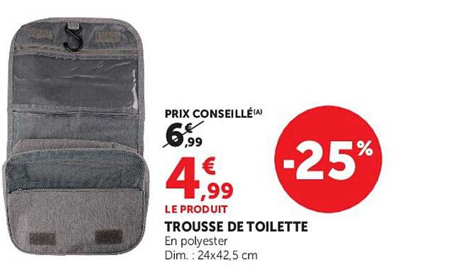TROUSSE DE TOILETTE