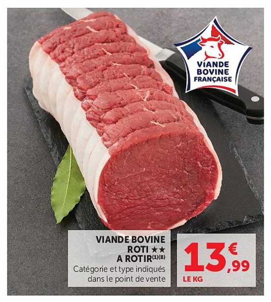 VIANDE BOVINE ROTI ** A ROTIR-(1)(B)