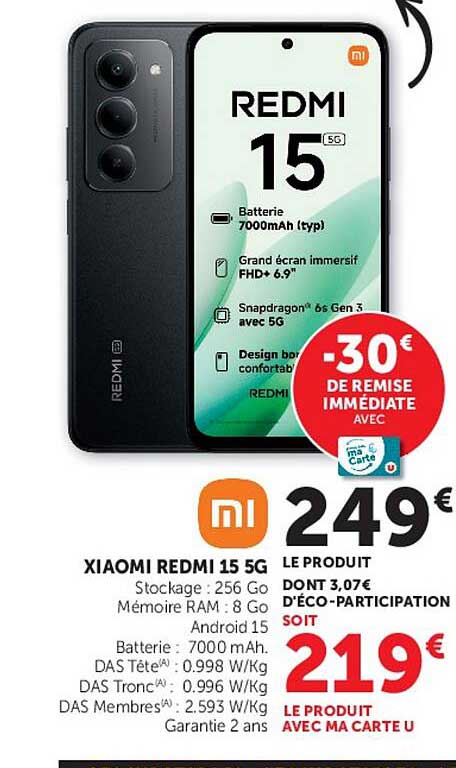 XIAOMI REDMI 15 5G