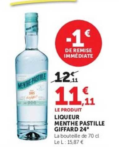-1 € DE REMISE IMMÉDIATE