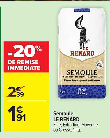 -20% DE REMISE IMMÉDIATE
