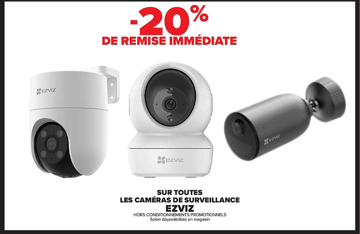 -20% DE REMISE IMMÉDIATE