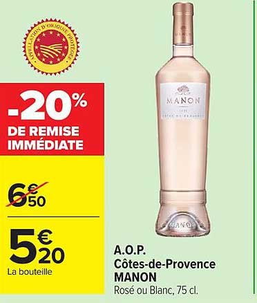 -20% DE REMISE IMMÉDIATE