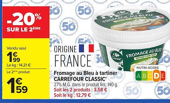 -20% SUR LE 2ÈME