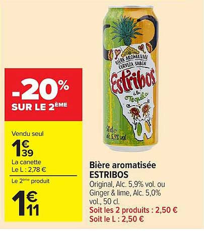 -20% SUR LE 2ÈME