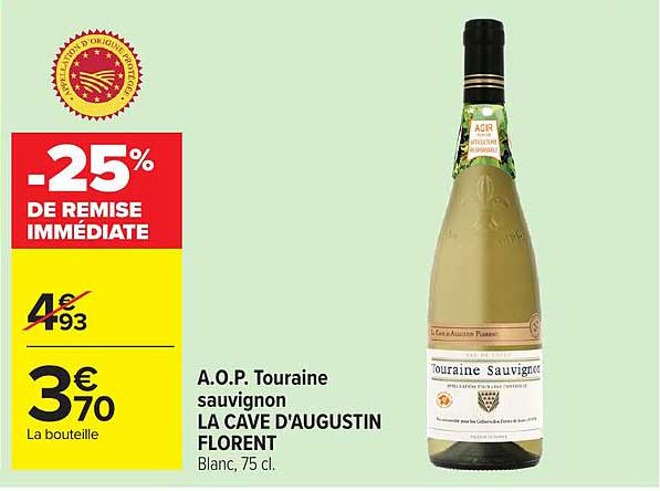 -25% DE REMISE IMMÉDIATE