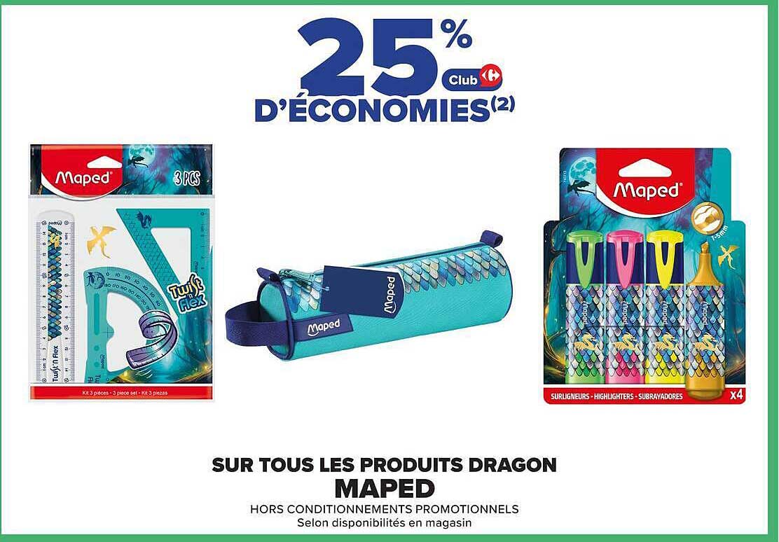 25% D'ÉCONOMIES(2)
