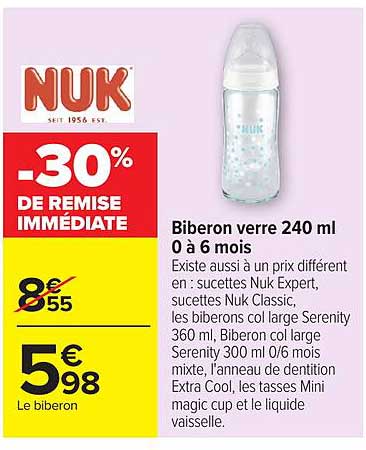 -30% DE REMISE IMMÉDIATE