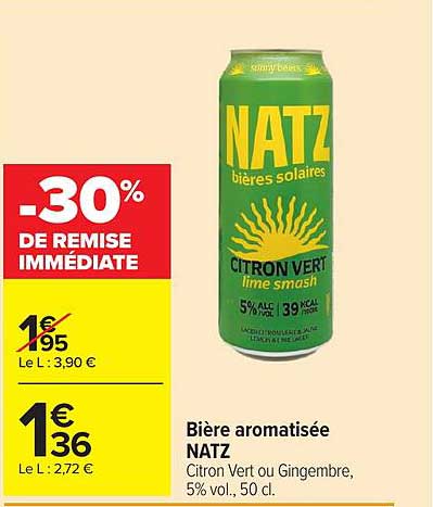 -30% DE REMISE IMMÉDIATE
