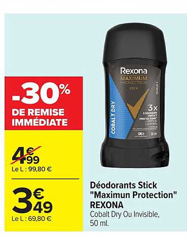 -30% DE REMISE IMMÉDIATE