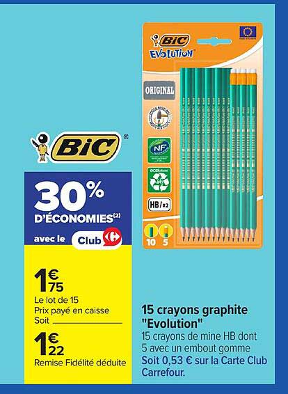 30% D'ECONOMIES avec le Club Carrefour