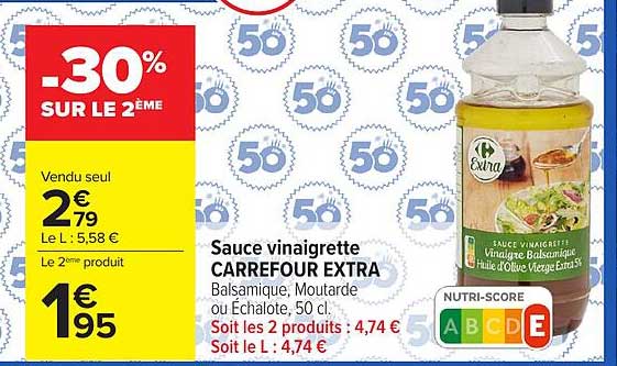 -30% SUR LE 2ÈME