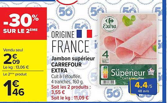 -30% SUR LE 2ÈME