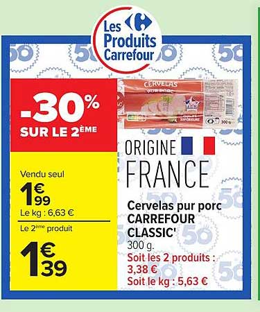 -30% SUR LE 2ÈME