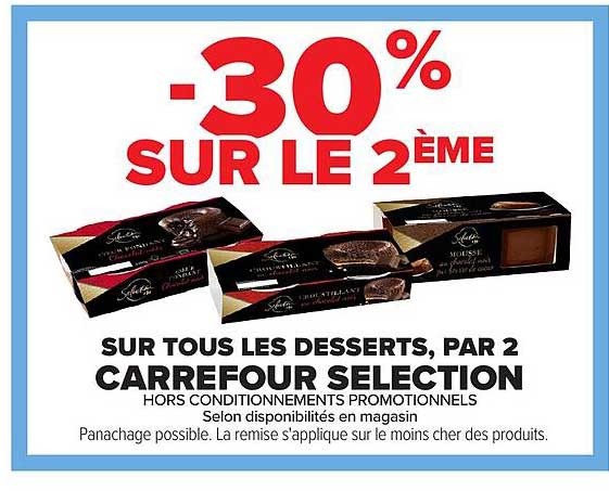 -30% SUR LE 2ÈME