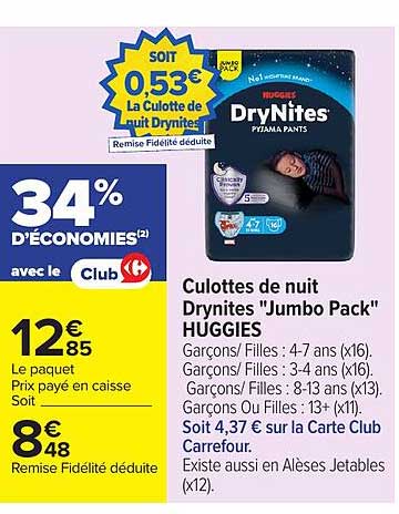34% D'ÉCONOMIES(2) avec le Club H