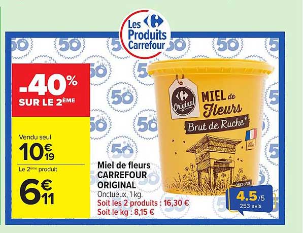 -40% SUR LE 2ÈME