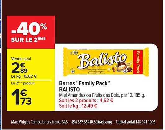 -40% SUR LE 2ème