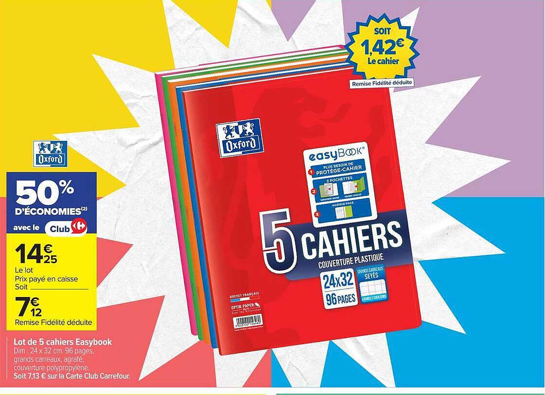 5 CAHIERS